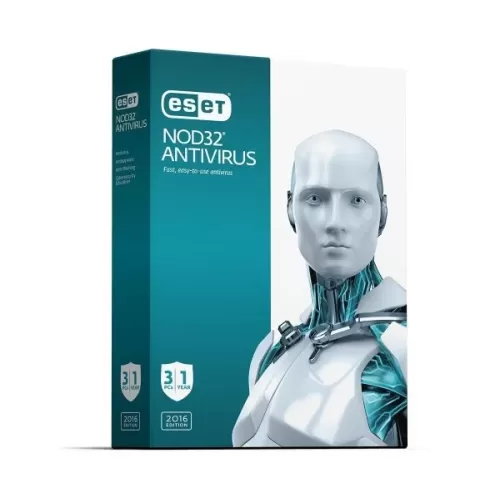 New Digital License ESET EAV-NEW-4U-1Y-STD NOD32 Antivirus License Duration: 1