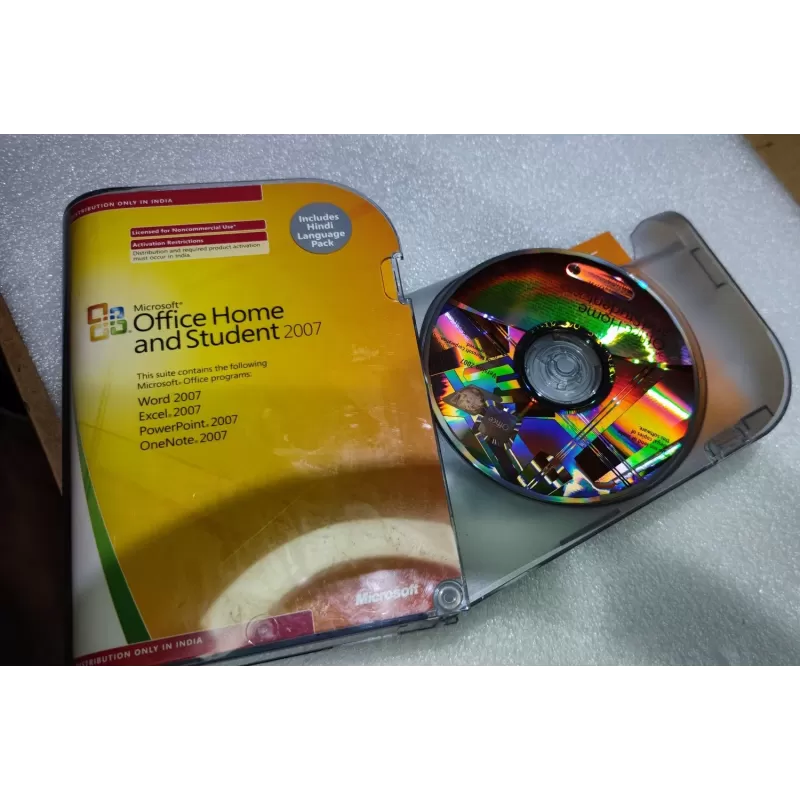 Original license in packaging Microsoft Home and Student 2007 1PC License Duration: constantly Condition:Open