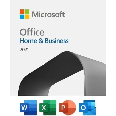 רישיון דיגיטלי מקורי באריזה Microsoft Office Home & Business 2021 1PC עברית שפה: כל השפות משך רישיון: קבוע כמות מחשבים: 1