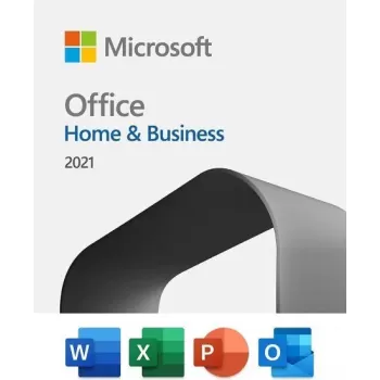 רישיון דיגיטלי מקורי ללא אריזה Microsoft Home and Business 2021 1PC ESD שפה: כל השפות משך רישיון: קבוע כמות מחשבים: 1