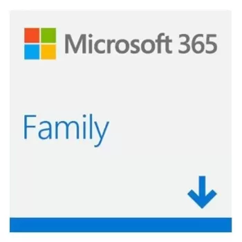 רישיון דיגיטלי מקורי Microsoft 365 Family ESD 1YR שפה: כל השפות משך רישיון: שנה