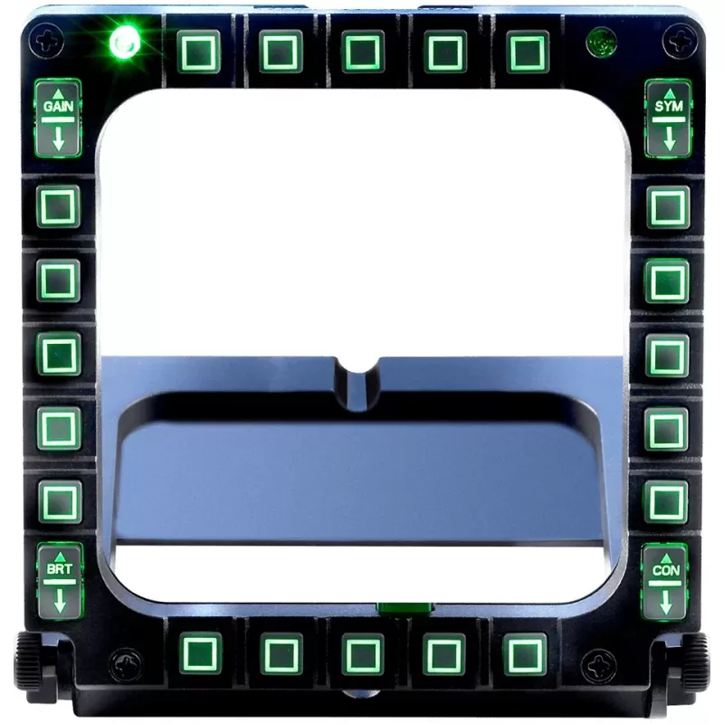 Flight Control Panel Thrustmaster MFD Cougar Pack 2960708 Color:black