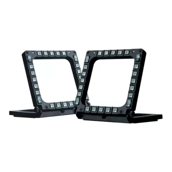 לוח בקרה לטיסה Thrustmaster MFD Cougar Pack 2960708 צבע שחור