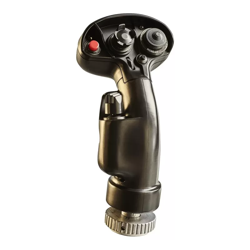 ידית לג'ויסטיק טיסה Thrustmaster F/A-18C Hornet HOTAS Add-On Grip 2960812 צבע שחור