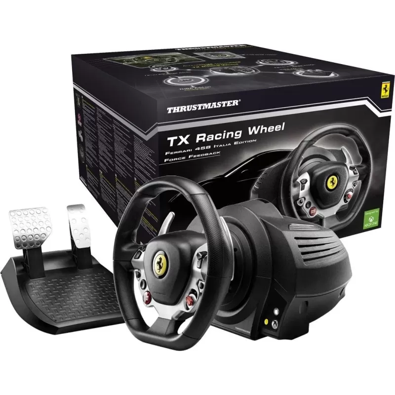 Steering Wheel Thrustmaster TX Racing Wheel Ferrari 458 Italia Edition 4460104 Steering Wheel Thrustmaster TX Racing Wheel Ferrari 458 Italia Edition 4460104