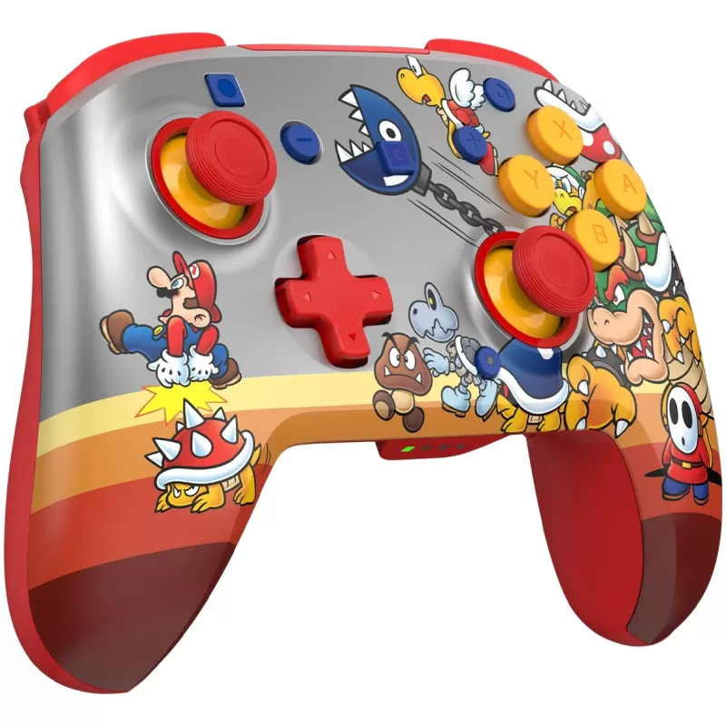 Wireless Gaming Controller Turtle Beach Rematch Wireless Nintendo Switch 2 Koopa Troop TBC-8105-65 Color:gray, red