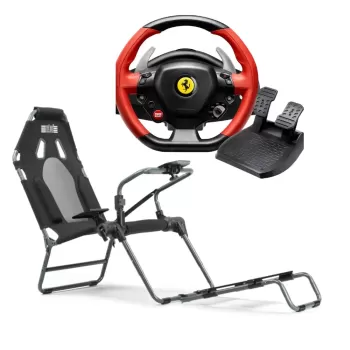Sim Rig Thrustmaster Ferrari 458 Spider GTLite Carbon Grey Racing Ferrari Spider GTLite Carbon Grey Color:gray Sim Rig Thrustmaster Ferrari 458 Spider GTLite Carbon Grey Racing Ferrari Spider GTLite Carbon Grey Color:gray