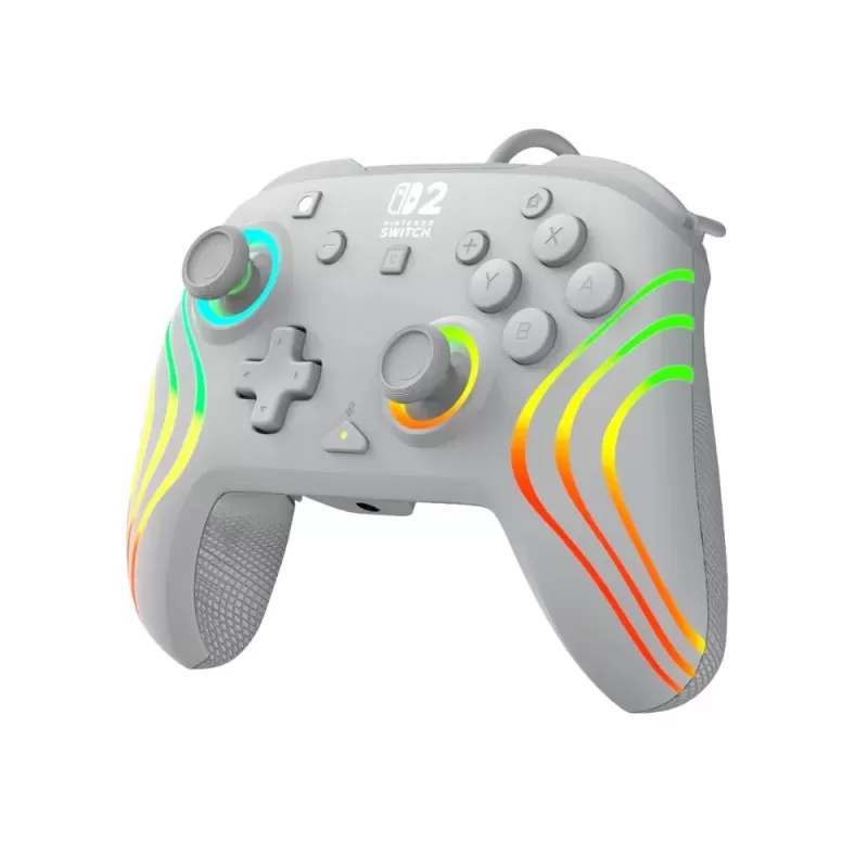 בקר משחק Turtle Beach Nintendo Switch 2 Afterglow Wave Wired Controller אפור Nintendo Switch Afterglow Wave Wired Controller Gray