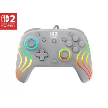 בקר משחק Turtle Beach Nintendo Switch 2 Afterglow Wave Wired Controller אפור Nintendo Switch Afterglow Wave Wired Controller Gray