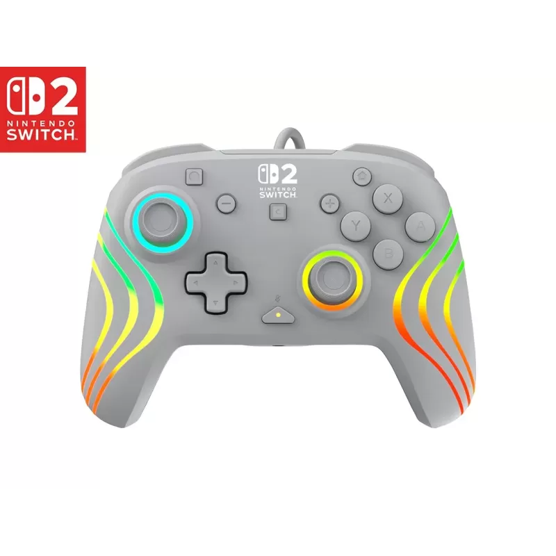 בקר משחק Turtle Beach Nintendo Switch 2 Afterglow Wave Wired Controller אפור Nintendo Switch Afterglow Wave Wired Controller Gray