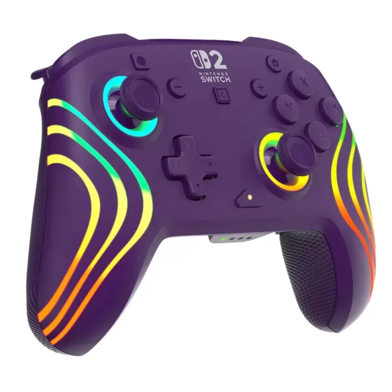 Игровой контроллер Turtle Beach Nintendo Switch 2 Afterglow Wave Wireless Controller purple Nintendo Switch Afterglow Wave Wireless Controller Purple