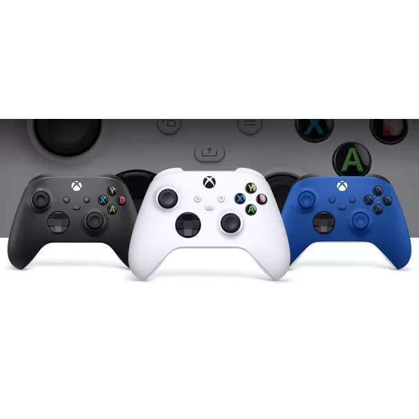 Игровой контроллер Microsoft XBOX Series S|X синий белый QAU-00008 Цвет:белый