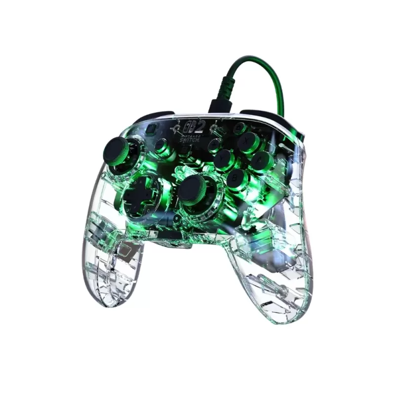 בקר משחק Turtle Beach Nintendo Switch 2 Afterglow Wired Controller שקוף Nintendo Switch Afterglow Wired Controller Turtle Transparent