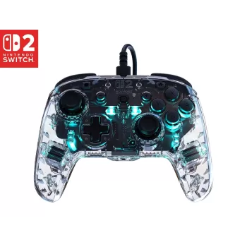 בקר משחק Turtle Beach Nintendo Switch 2 Afterglow Wired Controller שקוף Nintendo Switch Afterglow Wired Controller Turtle Transparent
