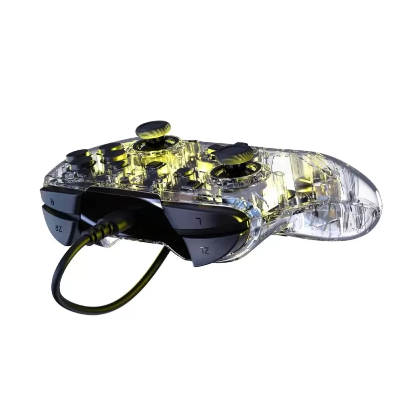 בקר משחק Turtle Beach Nintendo Switch 2 Afterglow Wired Controller שקוף Nintendo Switch Afterglow Wired Controller Turtle Transparent