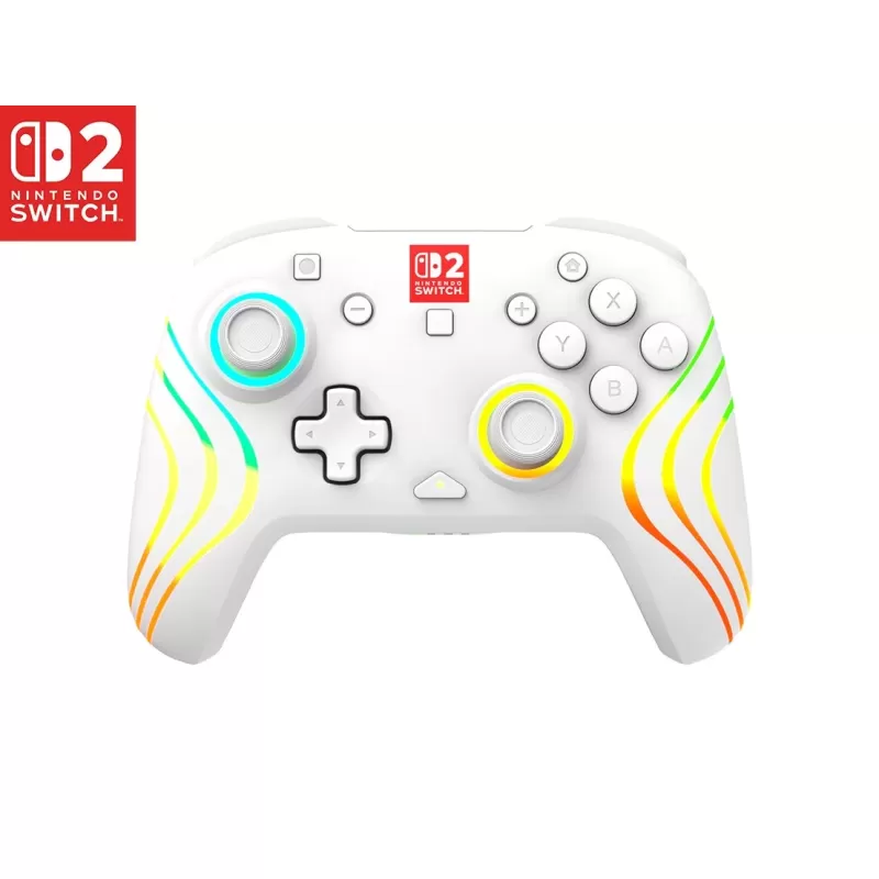 Игровой контроллер Turtle Beach Nintendo Switch 2 Afterglow Wave Wireless Controller white TBC-8106-15