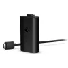 סוללה נטענת לבקר משחק Microsoft Xbox Rechargeable Battery + USB-C Cable SXW-00002 צבע שחור