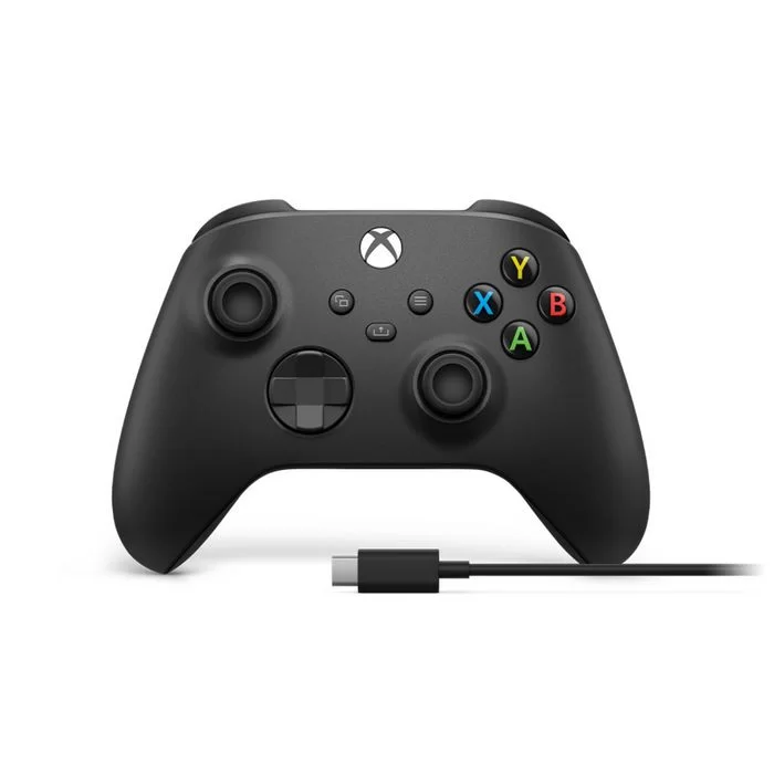 Wireless Gaming Controller Microsoft Wireless Controller + USB-C Cable black 1V8-00008