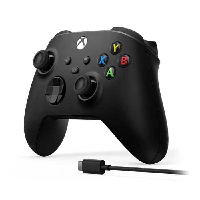 Wireless Gaming Controller Microsoft Wireless Controller + USB-C Cable black 1V8-00008