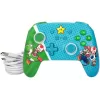 Wireless Gaming Controller PowerA Enhanced Wireless Controller for Nintendo Switch Super Star Friends NSGP0260-01 Color:blue, green Wireless Gaming Controller PowerA Enhanced Wireless Controller for Nintendo Switch Super Star Friends NSGP0260-01 Color:blue, green