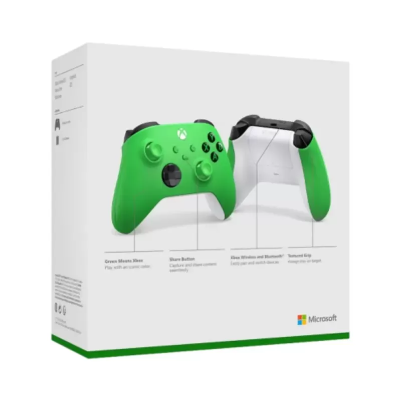 Игровой контроллер Microsoft XSER VELOCITY GREEN QAU-00090 Цвет:зеленый