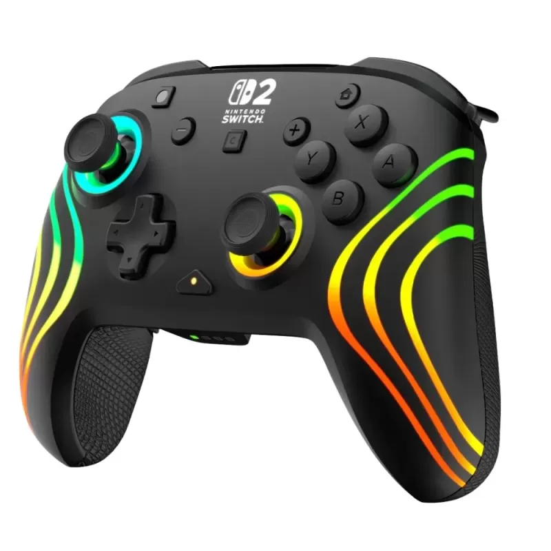 Игровой контроллер Turtle Beach Nintendo Switch 2 Afterglow Wave Wireless Controller black TBC-8106-05