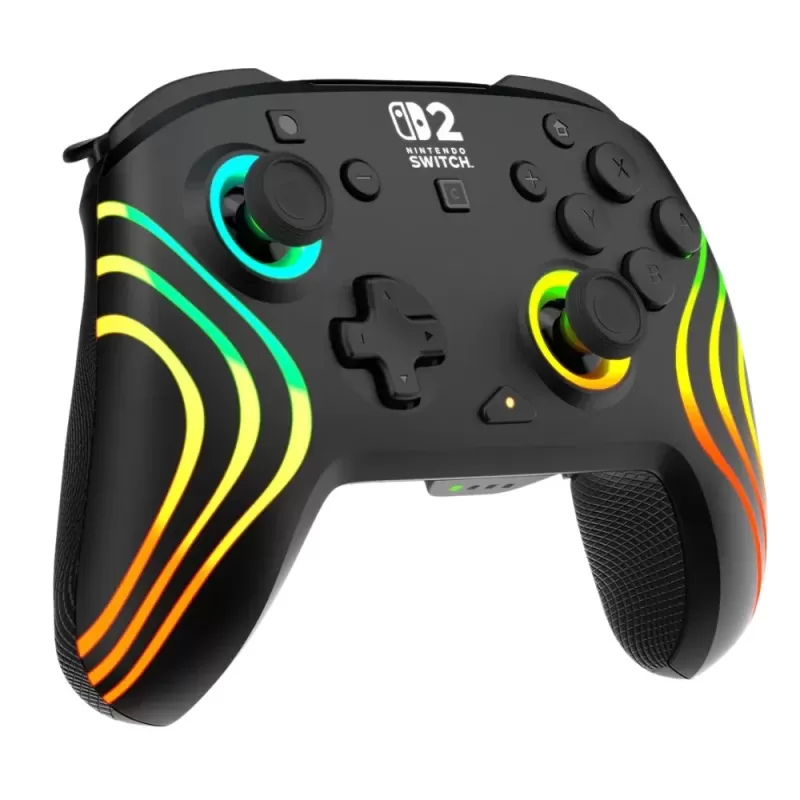 Игровой контроллер Turtle Beach Nintendo Switch 2 Afterglow Wave Wireless Controller black TBC-8106-05