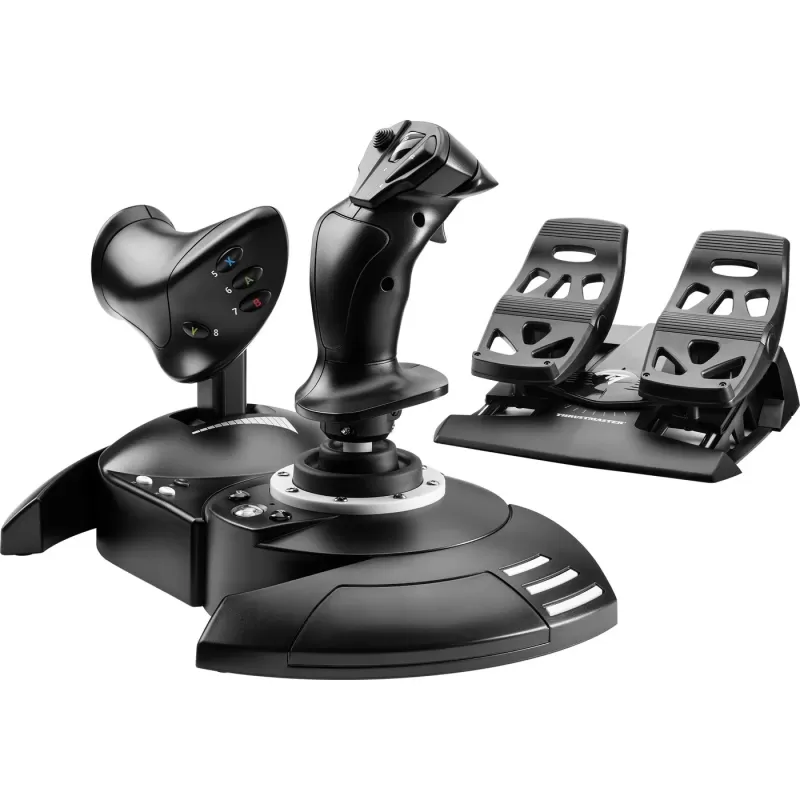 ג'ויסטיק טיסה Thrustmaster + T.FLIGHT FULL KIT X 4460211 ג'ויסטיק טיסה Thrustmaster + T.FLIGHT FULL KIT X 4460211