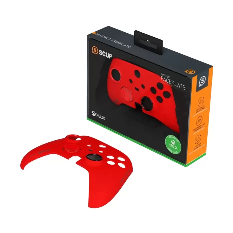 Controller Faceplate SCUF INSTINCT FACEPLATE KIT red 504-722-001-009-NA
