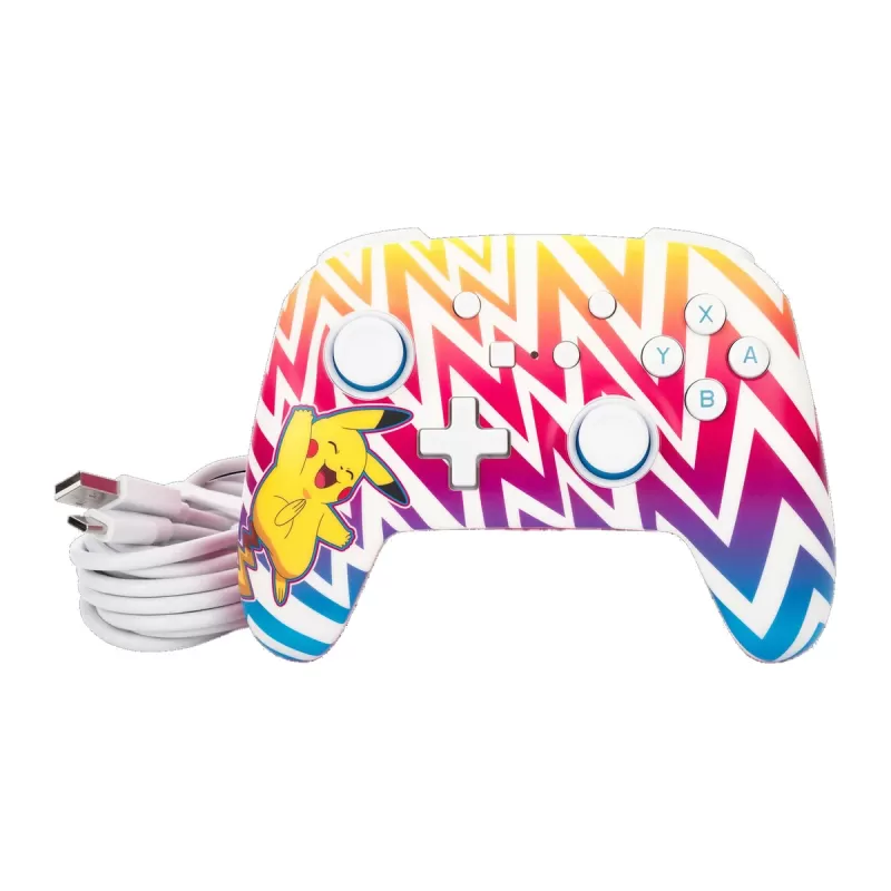 Беспроводной Игровой Контроллер PowerA Enhanced Wireless Controller for Nintendo Switch Pikachu Vibrant NSGP0262-01