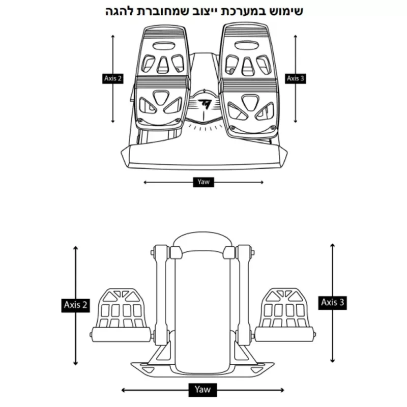 Flight Yoke Thrustmaster TCA YOKE BOEING 4460209