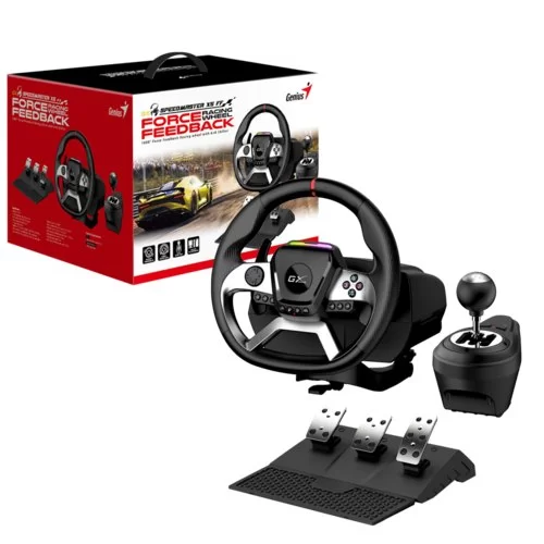 בקר משחק Genius X5FF SpeedMaster Racing Wheel 31620004403