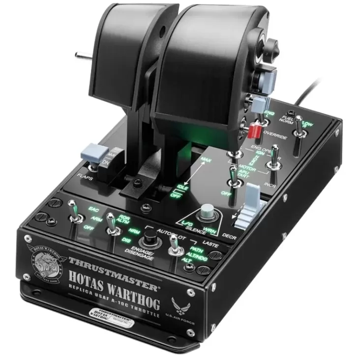 מצערת טיסה Thrustmaster HOTAS Warthog Dual Throttle 2960739 צבע שחור