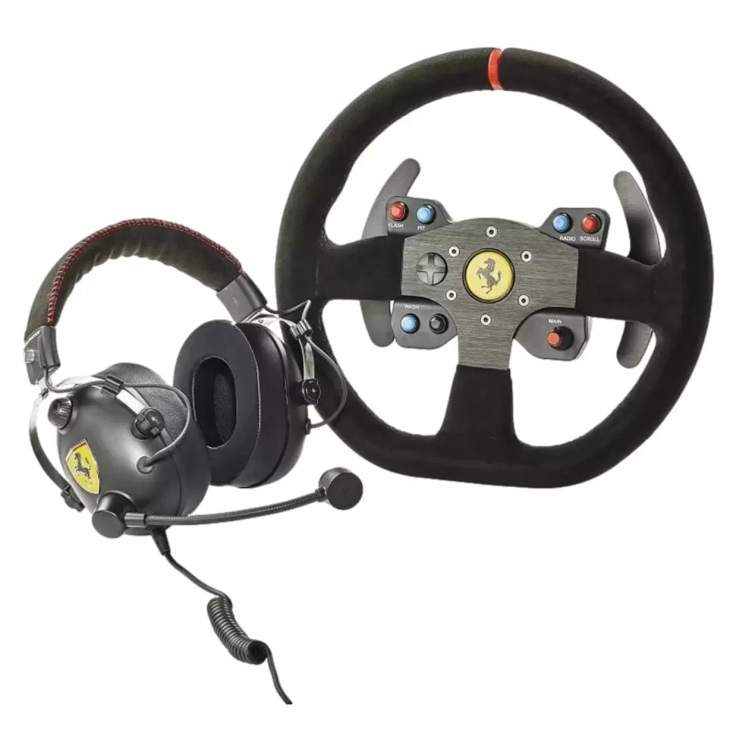 Гоночный руль Thrustmaster + Racing Wheel Headset Bundle