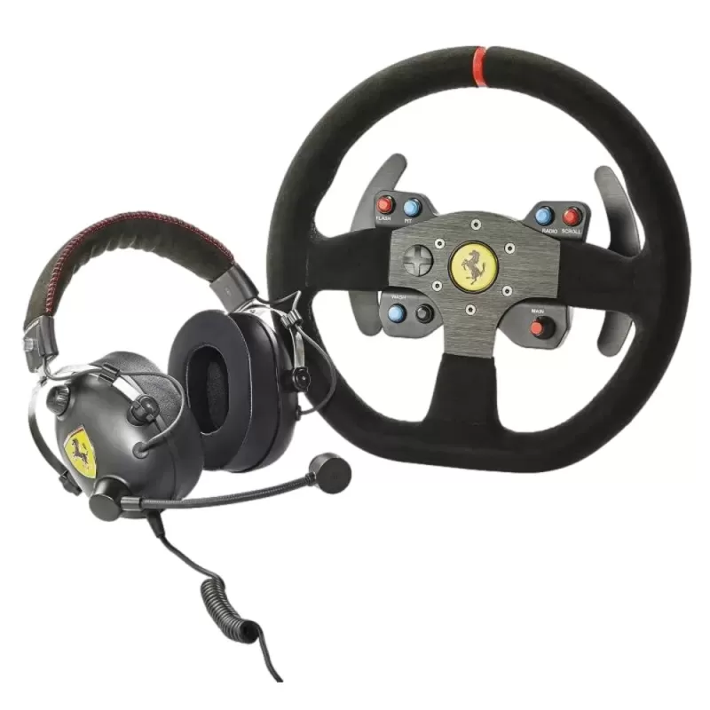 Гоночный руль Thrustmaster + Racing Wheel Headset Bundle