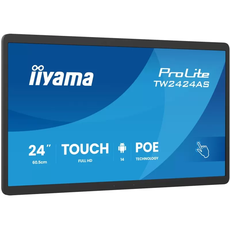 מסך מגע IIYAMA ProLite 24" IPS FHD PCAP 10pt Interactive Touch Panel PC