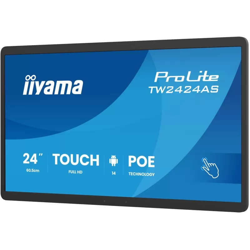 מסך מגע IIYAMA ProLite 24" IPS FHD PCAP 10pt Interactive Touch Panel PC