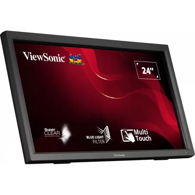 מסך מגע ViewSonic TD2423 24" 23.6" VA צבע שחור מסך מגע ViewSonic TD2423 24" 23.6" VA צבע שחור