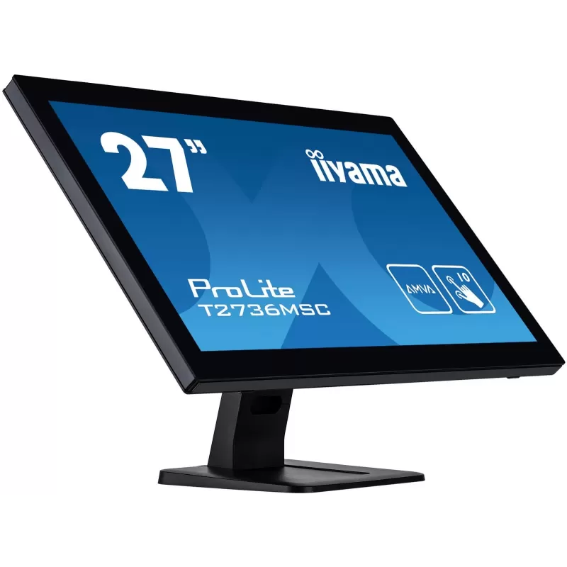 Touch Screen IIYAMA T2736MSC-B1 27" AMVA FHD 4ms 10 Point Touch Monitor 60Hz TOUCH Color:black