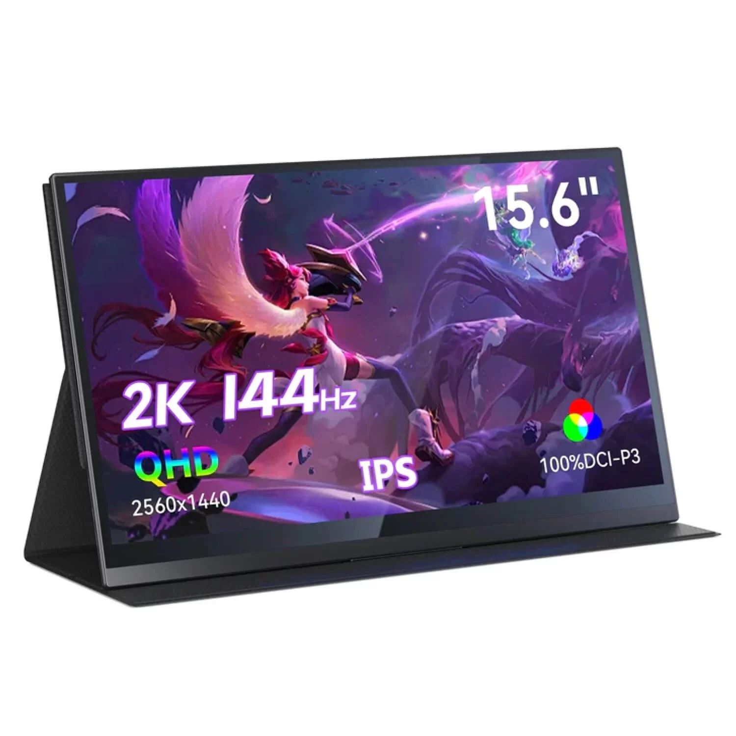 Touch Screen Minis Forum 15.6" MSSA156 IPS 2K QHD 144Hz 10-points Touch Color:black