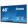 מסך מגע אינטראקטיבי בגודל 65 אינצ' 65" ProLite IPS 20pt Touch 4K Interactive IIYAMA TE6504MIS-B2AG 65" 60Hz TOUCH 4K, UHD IPS צבע שחור