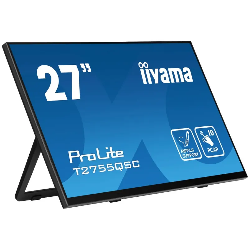 Touch Screen IIYAMA ProLite T2755QSC-B1 27" WQHD IPS PCAP 10pt Touch 75Hz TOUCH Color:black