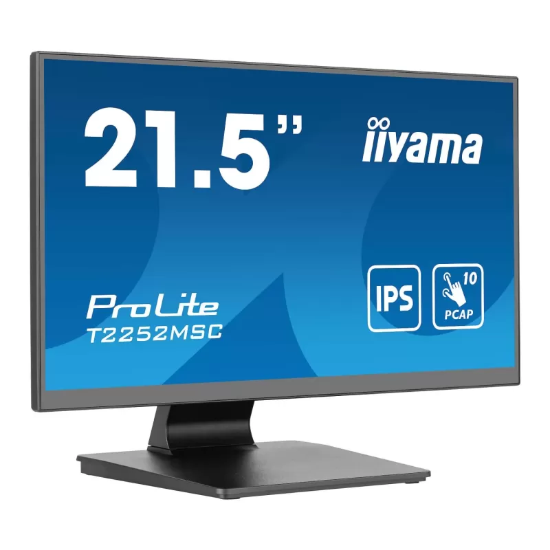 Сенсорный Экран IIYAMA ProLite T2252MSC-B2 21.5" 60Hz TOUCH FHD IPS Цвет:чёрный