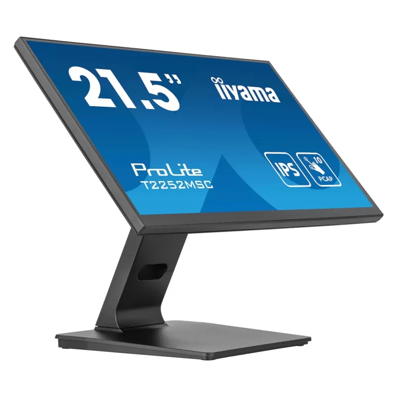 Сенсорный Экран IIYAMA ProLite T2252MSC-B2 21.5" 60Hz TOUCH FHD IPS Цвет:чёрный