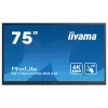 75" ProLite IPS 20pt Touch 4K Interactive Touch Screen IIYAMA TE7504MIS-B2AG 75" 60Hz TOUCH 4K, UHD IPS Color:black