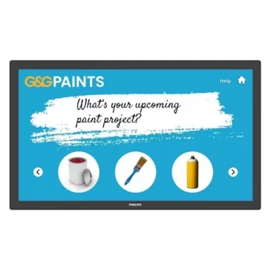 מסך מגע Philips 24BDL3751T 24" Touch PCAP FHD 250nits 24/7 Android 13 WiFi IPS