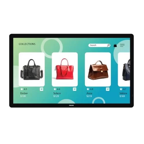 מסך מגע Philips 32BDL3751T 32" Touch PCAP UHD 500nits 24/7 Android 13 WiFi IPS