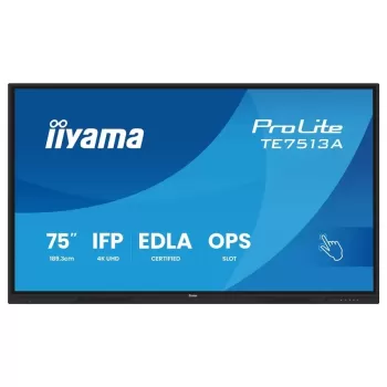 Touch Screen IIYAMA ProLite 75" IPS 4K PureTouch-IR+ 40pt Touch