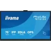 מסך מגע IIYAMA ProLite 75" IPS 4K PureTouch-IR+ 40pt Touch