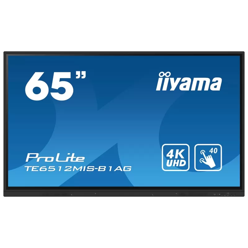 Touch Screen IIYAMA ProLite TE6512MIS-B1AG 65" 60Hz TOUCH 4K, UHD IPS Color:black